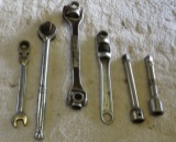Â½ inch socket wrench and extensions