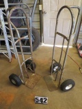 hand trucks with pneumatic tires