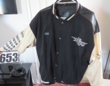 Steve and Barry's Hot Rod letterman-style jacket L
