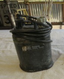 portable utility pump 110v hooks to garden hose