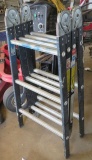 Versa heavy duty folding ladder 12 ft. can be used as a straight ladder of step ladder