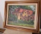 Framed oil on canvas 3 story house by Eleanor Blair  15