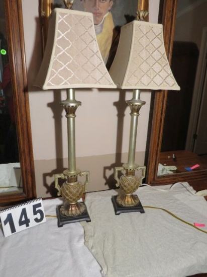 ornate table lamps with shades