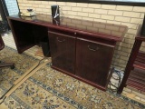 executive office credenza cherry finish 72