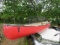 Old Town Discovery 169 fiberglass 16' canoe with paddle (appears to be in good condition)