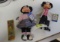 pair Mickey Mouse and Mini Mouse Disney collectibles dolls great condition with tags