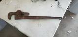 NYE adjustable pipe wrench made in USA