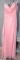 Size 2, Xcite, pretty pink with beading and rhinestones, strapless.  Bust: 33; Waist 24.5; Hips 36.