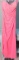 Size 8, Xcite, pink strapless evening dress.  Bust: 36; Waist 27.5; Hips 39. New with tags.