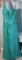 Clarisse, size 12, beautiful turquoise one shoulder dress.  Bust 39; Waist 30.5; Hips 42. New with t