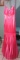 Riva Designs special occasion dress, size 2, hot pink with spaghetti straps dress.  Bust 33; Waist 2