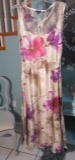 L Komarov designer dress.  Royal Orchid...  Fits size 10/12...  New with tags.  Retails for 240.00