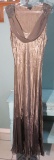 L Komarov, Ash Black Ombre party dress, fits size 10/12. Retails for 400.00 New with tags.