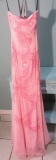 Riva Designs special occasion dress, size 2, sweet pink, strapless.  Bust 33; Waist 25; Hips 36. New