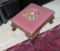 Needlepoint foot stool