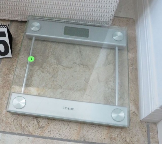 Electronic bathroom scale