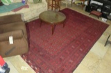 Middle Eastern wool rug 79x117