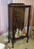Glass cherry Victorian style display cabinet 23