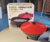 6-Qt Electric Wok with cord and box
