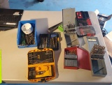 Lot of drill bits and drill indexes