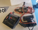 3 pc. Craftsman assorted power tools including nail gun, buffer, and sander