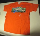 Florida Gators orange Bass Tshirt size L
