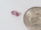 pink purple garnet brilliant oval cut .67ct