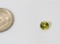 yellow sapphire brilliant round cut heavily included 0.75ct