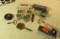 Mixed Lot: Group of 5 Wheels for Models Airplanes, plus die cast 1957 corvette and  Schuco 3042 Tin