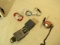 Assorted Locks and Clips and Chinese Pocket Watch