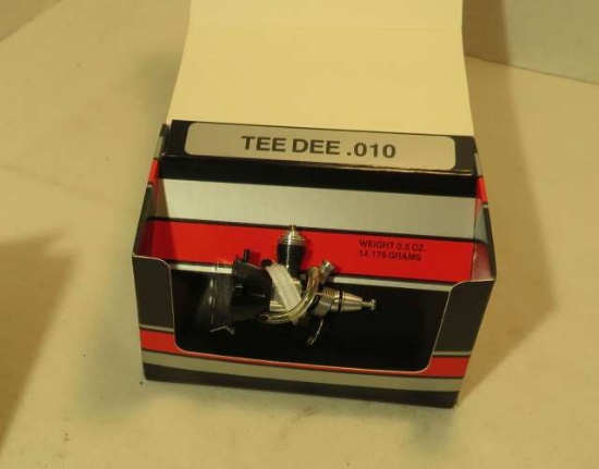 Tee Dee Cox.010 gas model airplane engine new in box
