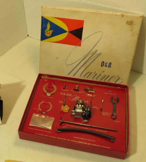 O&R .049 gas engine Mariner complete boat drive kit.  New in the box. Water cooled.