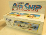 Plastic Battery Operated tin Super Air Ship in original box