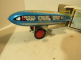 Zeppelin Collectors Series Tin Wind Up Toy in original box