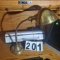brass flex table lamp