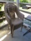 group of 4 plastic arm chairs