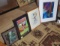 group of 3 contemporary framed prints 12 x 15, 17 x 21, 27 x 31