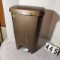 foot operated flip top kitchen garbage cans