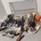 box of assorted kitchen utensils