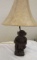 monkey table lamp with shade 22