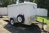 2009 5' x 8' Lark enclosed single axel utility trailer