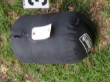Coleman sleeping bag in a carry bag