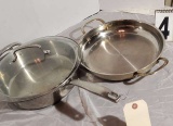 frying pans with cover