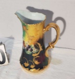 hand painted pitcher 11