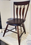 Mahogany finished dining chair