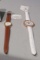 Pierre Nicole watch and Voulez Vous watch with leather bands