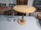 travertine and brass table 18