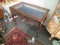 French style glass top display table  40