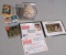 unsigned Ripken ball , gold stamp with certificate Cal Ripken cards and Jim Palmer cards