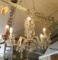 Crystal 5 arm chandelier